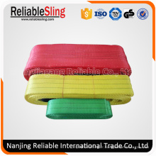 Ceinture de levage de harnais de polyester de matériel de levage de cargaison / ceinture de levage
